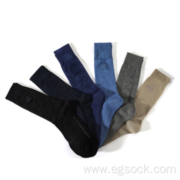 Bamboo dress socks for men-C